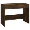 Smoked Oak Desk - Compact 101x50 cm | HipoMarket