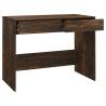 Smoked Oak Desk - Compact 101x50 cm | HipoMarket