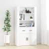  Highboard White Engineered Wood Colour white Quantity in Package 1 