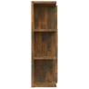 Bathroom Mirror Cabinet Smoked Oak 80x20.5x64 cm | Hipomarket