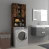  Washing Machine Cabinet Smoked Oak 64x25.5x190 cm Colour smoked oak Number of 1 