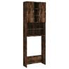 Washing Machine Cabinet Smoked Oak - 64x25.5x190 cm