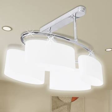 Modern Ceiling Lamp with Ellipsoid Glass Shades | HipoMarket