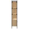 Sonoma Oak Bookcase with Doors | Stylish Storage Solution