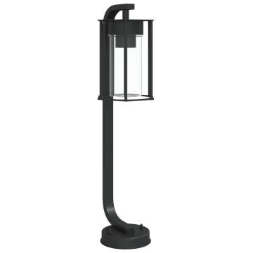 Outdoor Floor Lamp Black 60cm - Stainless Steel & Durable