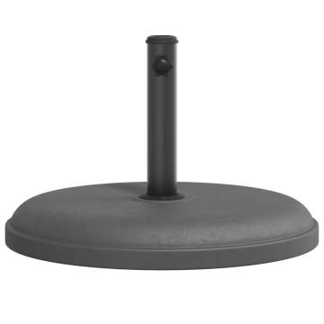 Durable 25 kg Parasol Base for Ø32-38 mm Poles | HipoMarket