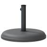 15 kg Round Parasol Base for Ø32-38 mm Poles - Sturdy & Reliable