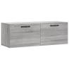 Wall Cabinet Grey Sonoma - Stylish & Practical Storage Solution