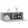 Wall Cabinet Grey Sonoma - Stylish & Practical Storage Solution