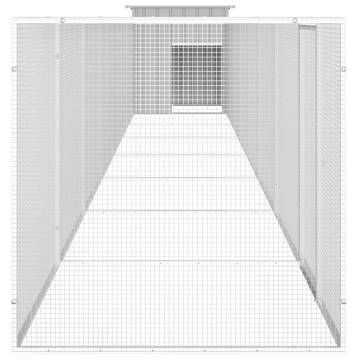 Galvanised Steel Chicken Cage 800x91x100 cm - Safe & Durable