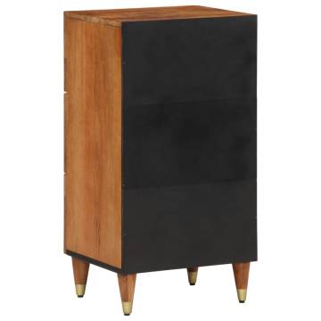 Side Cabinet 40x33x75 cm Solid Mango Wood - Elegant Storage