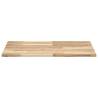 Desk Top Untreated Acacia Wood 80x60 cm - Hipo Market