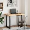 Untreated Solid Wood Acacia Desk Top 100x70x4 cm | HipoMarket