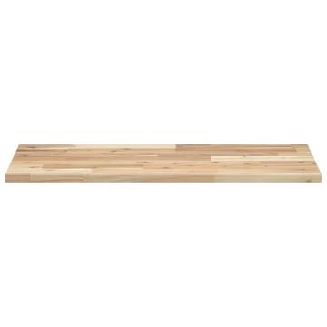 Rectangular Solid Wood Acacia Table Top - 60x40x2 cm