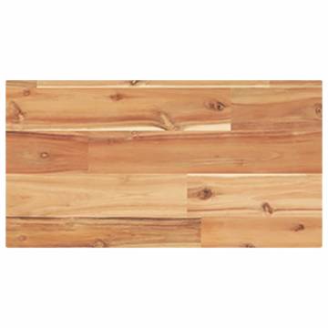 Table Top Rectangular 60x20x2 cm Solid Wood Acacia | Hipo Market