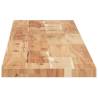 Table Top Rectangular 120x20 cm Solid Acacia Wood - HipoMarket