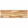 Rectangular Solid Wood Acacia Table Top - 140x40 cm