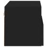 Black TV Wall Cabinet - 40x30x30 cm | HipoMarket