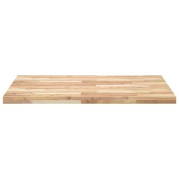 Solid Wood Acacia Desk Top - 100x80 cm | HipoMarket