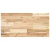 Rectangular Solid Wood Acacia Table Top - 60x40 cm