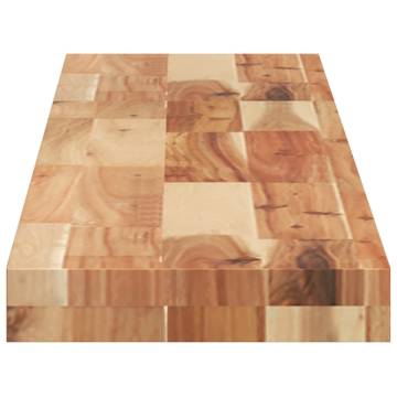 Solid Acacia Wood Table Top - 140x20x4 cm Rectangular Design