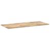 Solid Wood Acacia Desk Top - 120x60 cm Untreated Surface