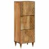  Highboard 40x33x110 cm Solid Wood Mango Colour honey brown Quantity in Package 1 