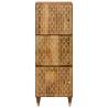 Highboard 40x33x110 cm Solid Wood Mango - Stylish Storage