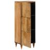 Highboard 40x33x110 cm Solid Wood Mango - Stylish Storage