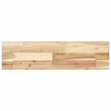 Rectangular Solid Wood Acacia Table Top 100x20x4 cm