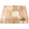 Rectangular Solid Wood Acacia Table Top 100x20x4 cm