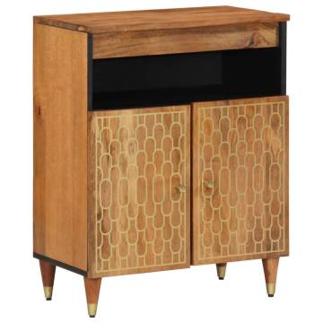 Side Cabinet 60x33x75 cm - Solid Mango Wood | HipoMarket