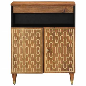 Side Cabinet 60x33x75 cm - Solid Mango Wood | HipoMarket