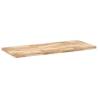 Solid Wood Acacia Desk Top 120x60 cm | Untreated Finish