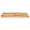 Desk Top Oil Finished Solid Wood Acacia 100x80 cm - HipoMarket