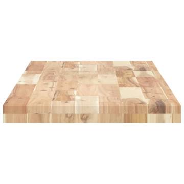 Rectangular Solid Wood Acacia Table Top - 120x40x4 cm