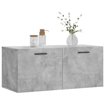 Wall Cabinet Concrete Grey - Stylish Storage Solution | Hipo Market