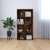 Book Cabinet/Sideboard Smoked Oak 66x30x130 cm Engineered Wood Colour smoked oak Size 66 x 30 x 130 cm Quantity in Package 1 