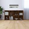 Smoked Oak Book Cabinet/Sideboard - Stylish & Practical