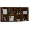 Smoked Oak Book Cabinet/Sideboard - Stylish & Practical