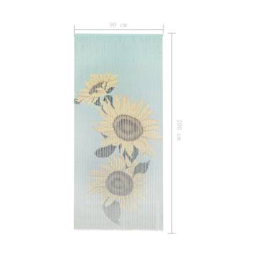 Insect Door Curtain Bamboo 90x200 cm - Natural Charm & Privacy