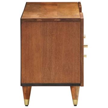 TV Cabinet 105x33x46 cm Solid Wood Mango - Stylish & Sturdy