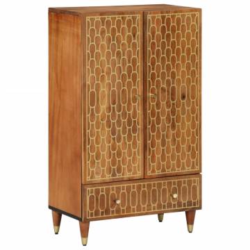 Highboard 60x33x100 cm in Solid Mango Wood | HipoMarket UK