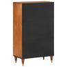 Highboard 60x33x100 cm in Solid Mango Wood | HipoMarket UK