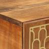 Highboard 60x33x100 cm in Solid Mango Wood | HipoMarket UK