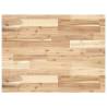  Desk Top Untreated 80x60x4 cm Solid Wood Acacia Colour natural Size 80 x 60 x 4 cm 