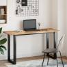 Desk Top Oil Finished Solid Wood Acacia 140x50 cm | HipoMarket