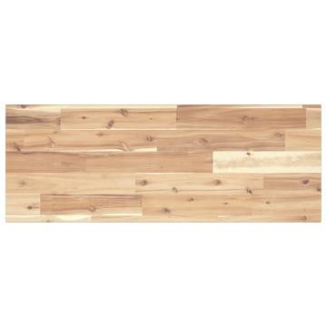 Rectangular Solid Wood Acacia Table Top - 80x30x2 cm