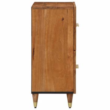 Side Cabinet 60x33x75 cm - Solid Mango Wood | HipoMarket