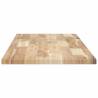 Rectangular Solid Wood Acacia Table Top - 120x40x2 cm